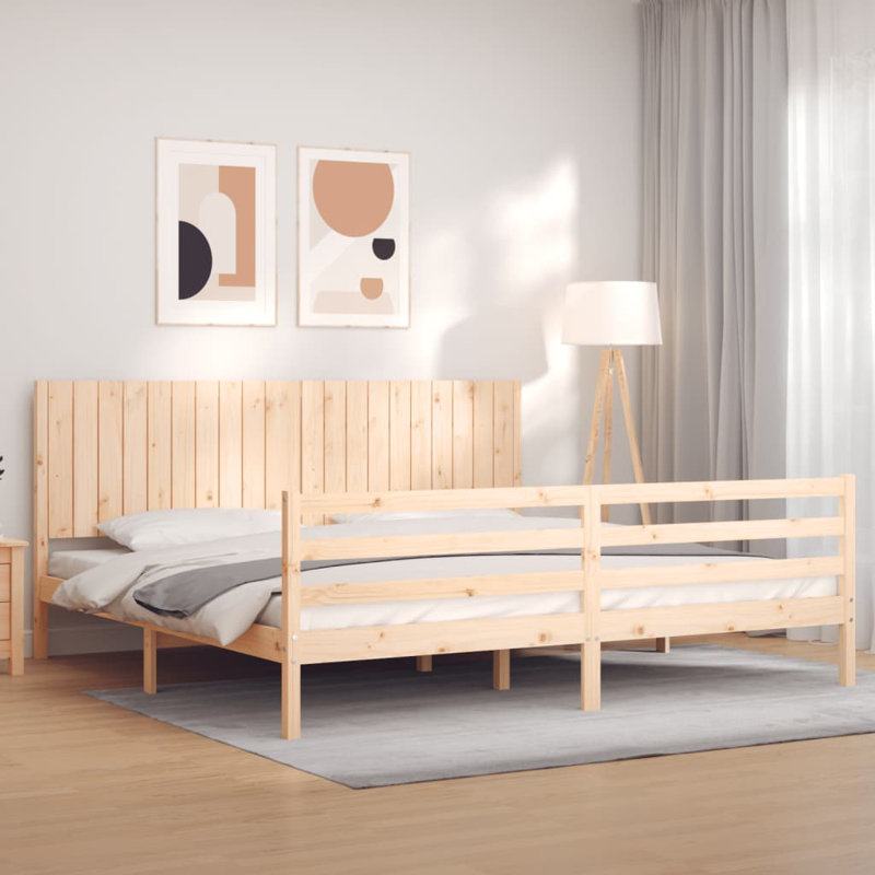 Solid Wood Bed