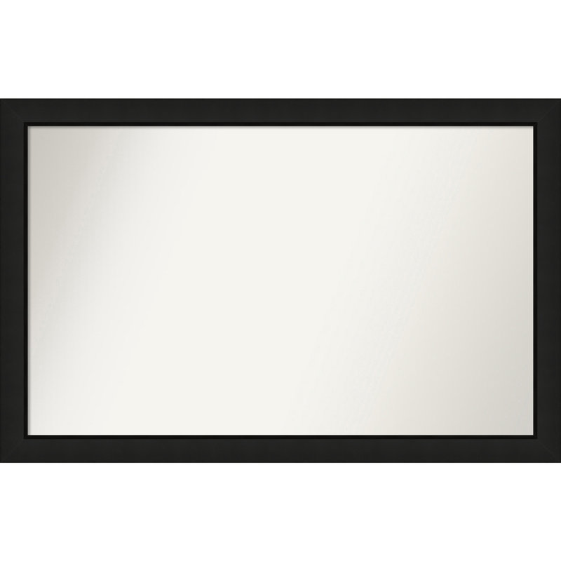 Phil Solid Wood Wall Mirror, Rectangle, 24.25" x 37.25"
