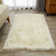 Enrica Soft Fluffy Cream Area Rug