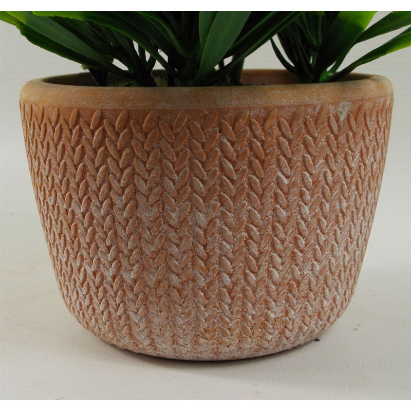 22cm Faux Plant in Terracotta Planter