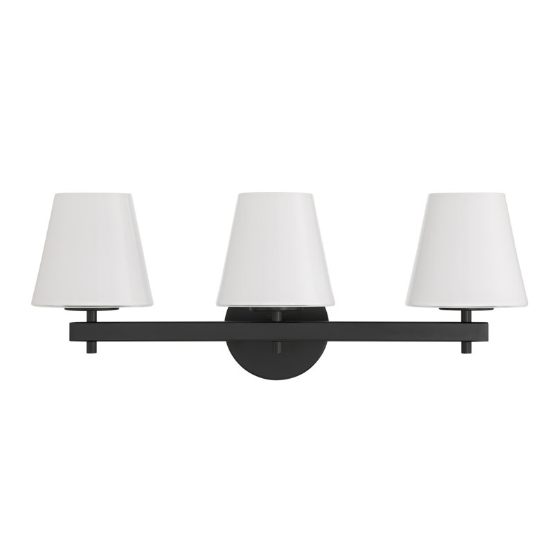 Meuble-lavabo noir 24,5 po Colton