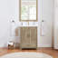 Meuble-lavabo simple 25 po avec 2 portes et 1 tiroir Calvados