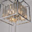 Abingdon 4 - Light Chrome Square/Rectangle Pendant