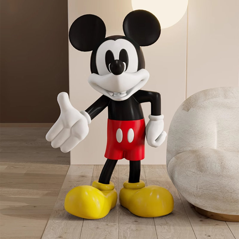 Cartoon Cute Resin Floor Ornament
