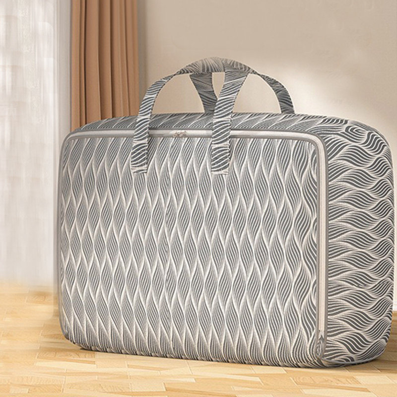  Large Heavy Duty Clothes Storage Bags, Closet Organizers and Storage, Foldable Storage Containers for Blanket, Comforter, Pillow, Bedding
