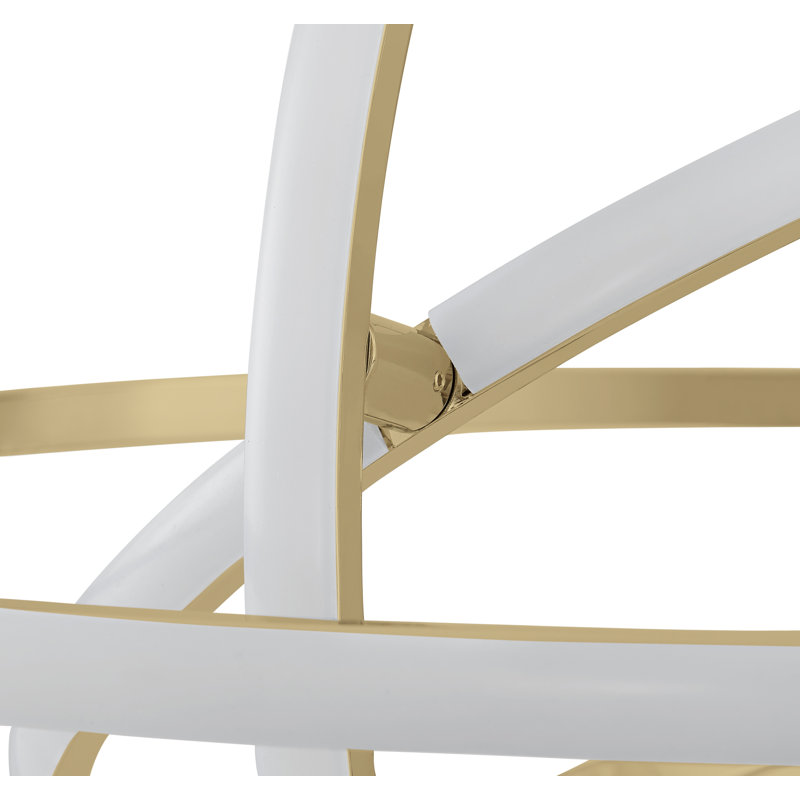 Havana 4 - Light Dimmable Globe Chandelier, Gold