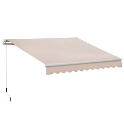 Dongguan Xiyite Trading Co., Ltd. 395cm W x 250cm D Polyester Cover Retractable Door / Window Awning