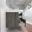 Ensemble de meuble-lavabo mural double l 59 po Jayden-James-533851959