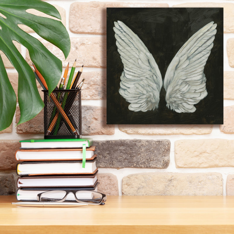«Wings 1» par James Wiens, art mural sur toile, H 12 po x l 12 po x P 0,75 po