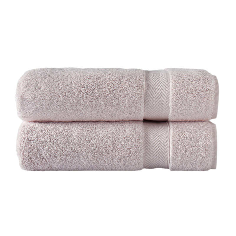 Dominic Turkish Cotton Bath Towel, Pink