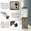 41000-BTU Propane Standing Patio Heater-91849438