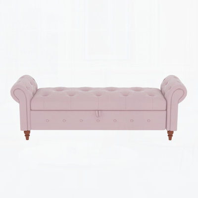 63" Bed Bench With Storage