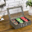 MyGift Wood Tea Box