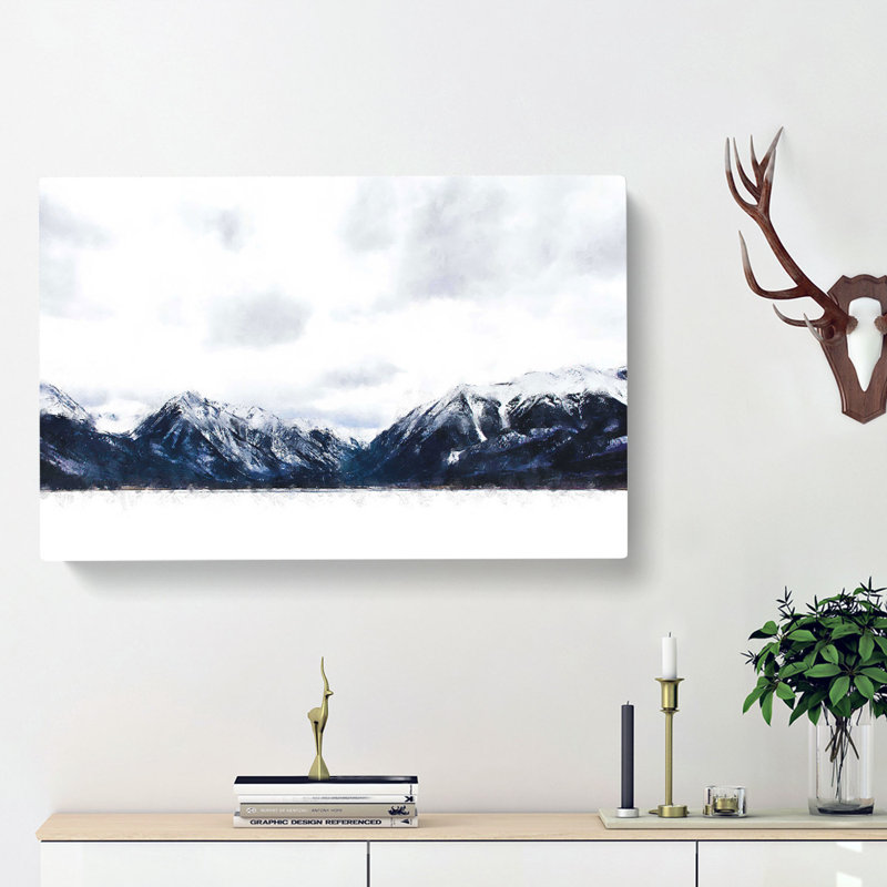 The Rocky Mountains in Colorado - Wrapped Canvas, 50cm H x 76cm W x 3cm D