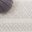 Tapis ivoire / beige tissé à la main Amaleta-675355526
