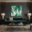 Art mural sur toile Botanical Palm Fronds-1407968435
