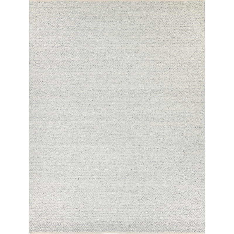 Rialto Chevron Area Rug in Light Gray, Rectangle 14' x 18'