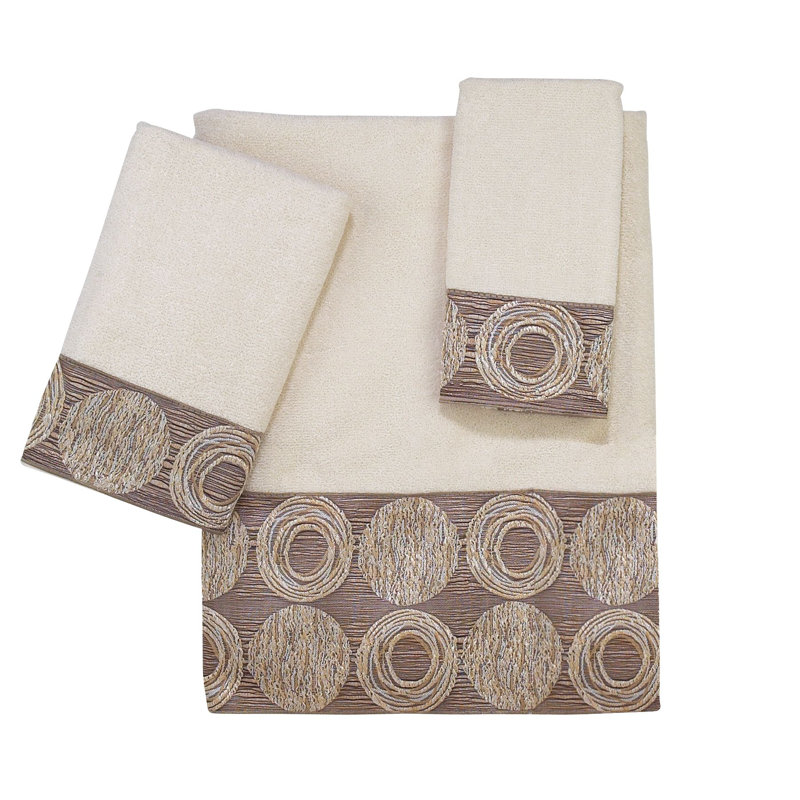 Golden 100% Cotton Midweight Bath Towel, Ivory