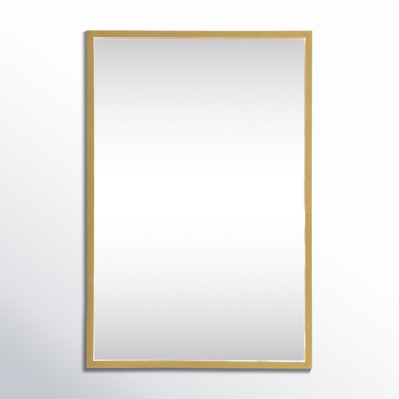 Miroir Piche, Laiton, 20 po x 30 po
