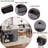 K&K 74.5 " Kitchen Island With Extendable Dining Table-265813799