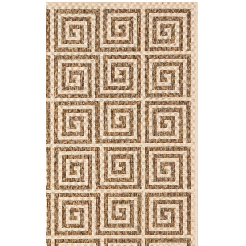 Tapis d'intérieur / extérieur Carovella, Carré 6 pi 7 po
