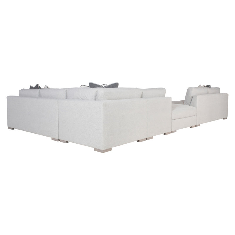 Andie Modular Sectional, Cream Linen 1429-002, Antique White