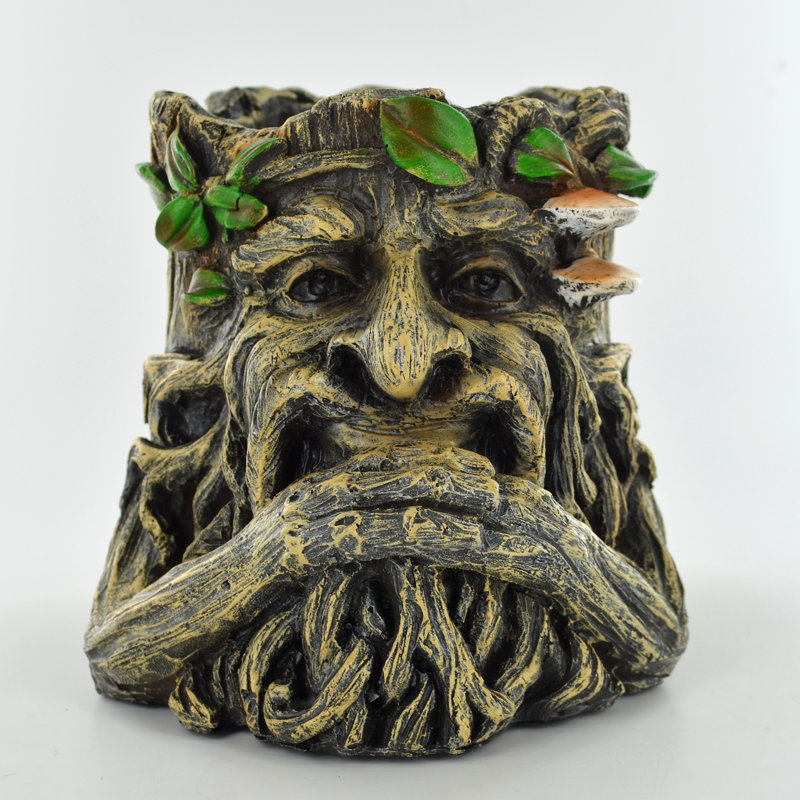Hico Tree Ent Resin Statue Planter