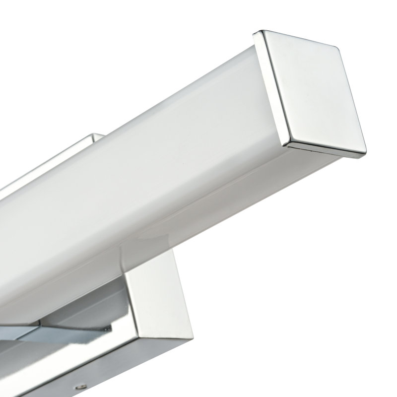 Tron 18" Bathroom Vanity LED Bath Bar - Chrome, 18" Width, 15, Chrome