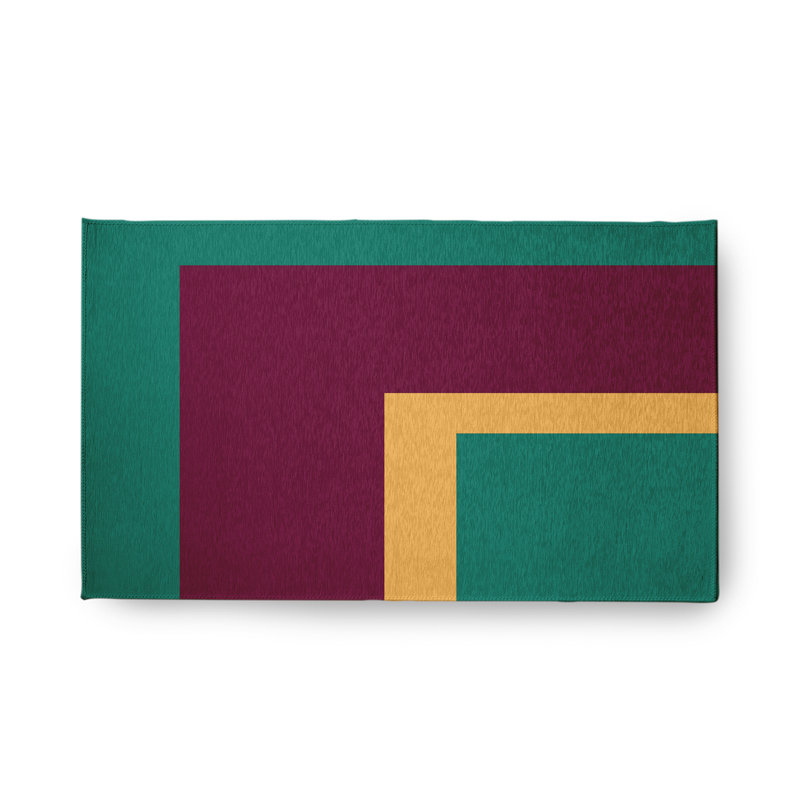 Chenille Indoor / Outdoor Rug, Rectangle 1'6" x 2'6"