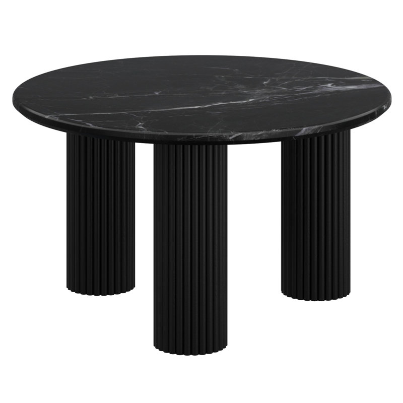 Table basse Joshua, Noir
