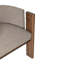 Egg Designs Boucle & Walnut Occasional Chair-759198424