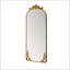 Miroir arqué à corps entier avec applique sculptée rétro, fixé au mur pour la décoration intérieure-2026153658