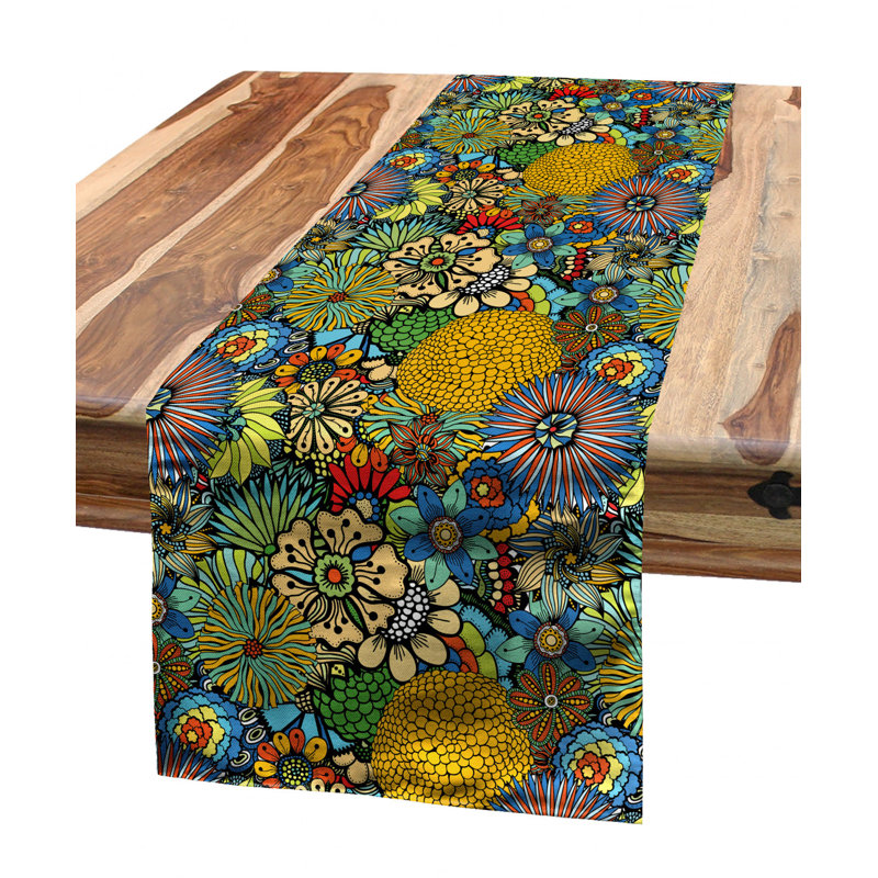 Garden Art Table Runner
