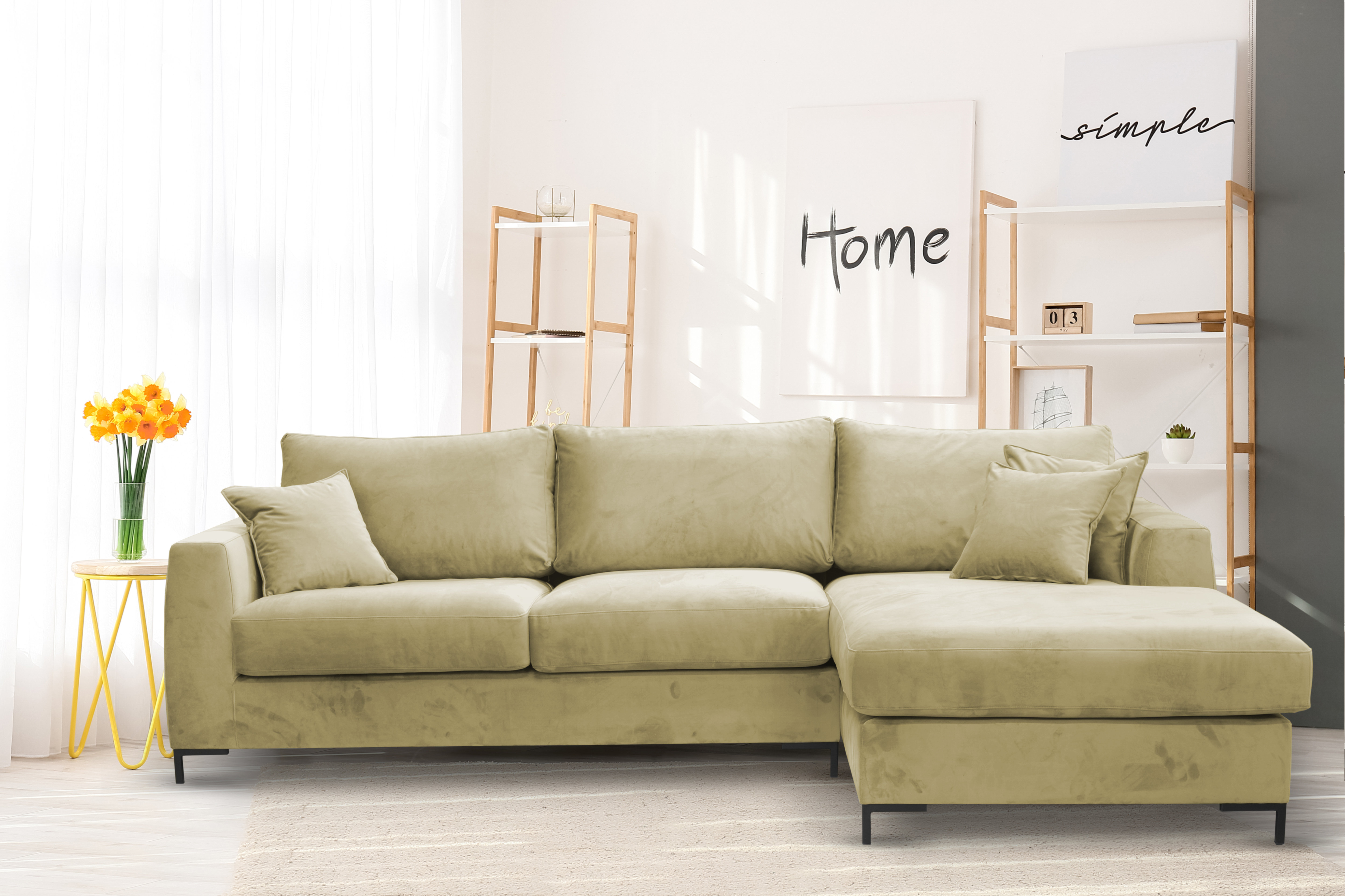 Inwood Upholstered Corner Sofa