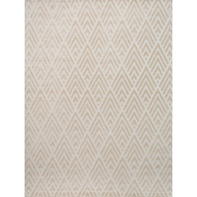Utopia Geometric Shapes Area Rug in Grey