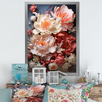 " Pink Elegant Peony Dreamscape "