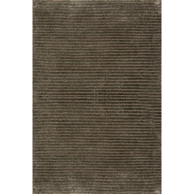 Tapis brun noué à la main Turek