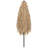 Arlmont & Co. Garden Parasol With Steel Pole Brown-1146090804