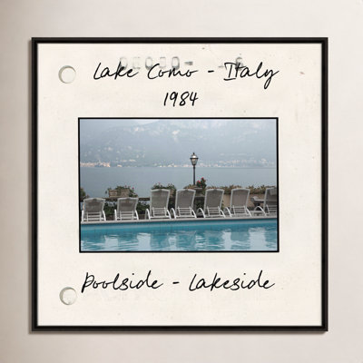 Travel Slide Collection "Lake Como, Italy" Print