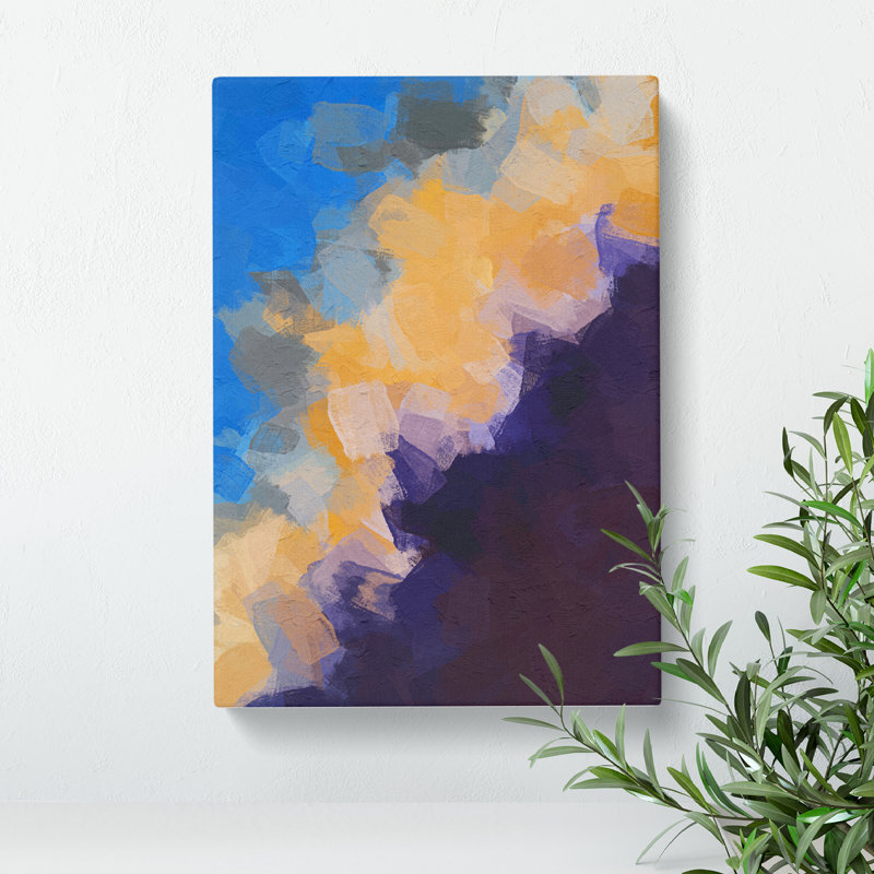 Ceremony Of Light - Painting, Wrapped Canvas, 50cm H x 35cm W x 3cm D, No Matte