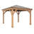 Meridian 12 Ft. W x 12 Ft. D Solid Wood Patio Gazebo