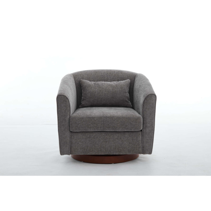de salon moderne pivotant en chenille