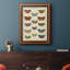 Histoire Naturelle Butterflies I, toile encadrée de qualité supérieure - prête à être accrochée-1130923622-1075576596