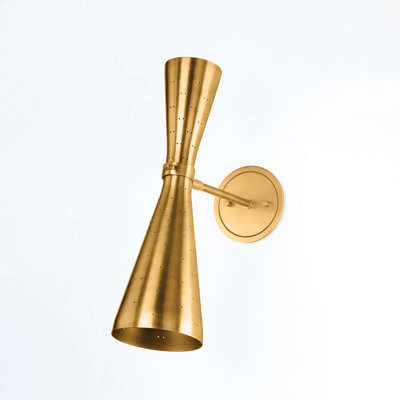 Allanton Wall Sconce in Aged Brass