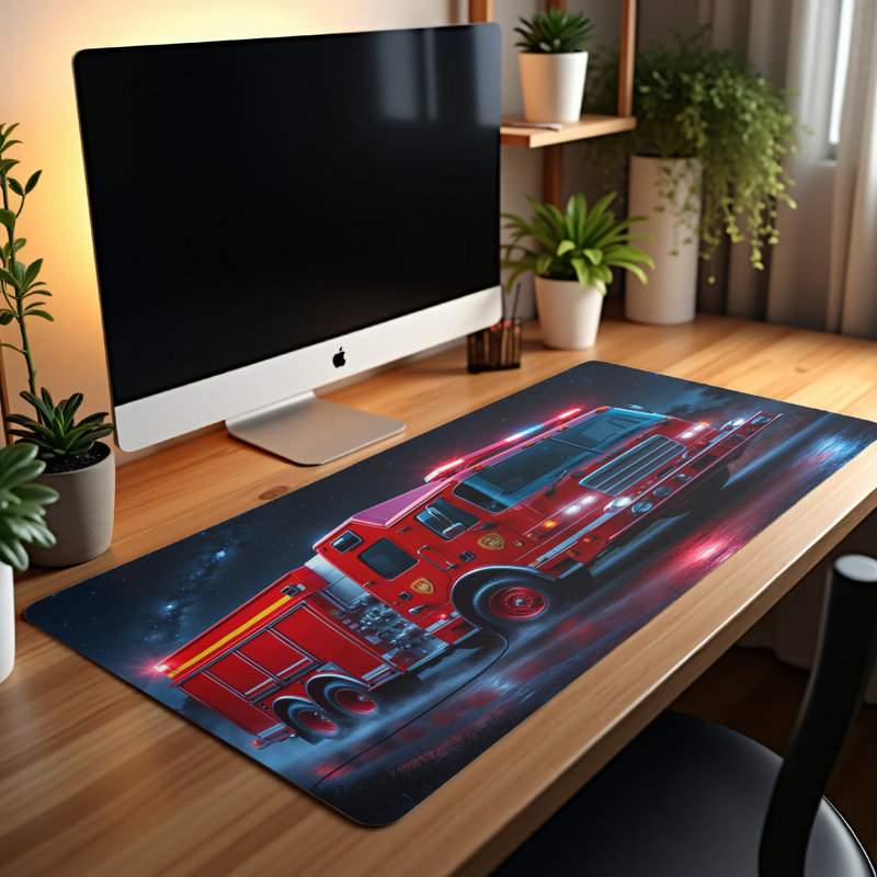 Polyester Desk Pad, 14.4x12.1