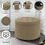 Repose-pieds de rangement rond 22 po Stansell-116319104