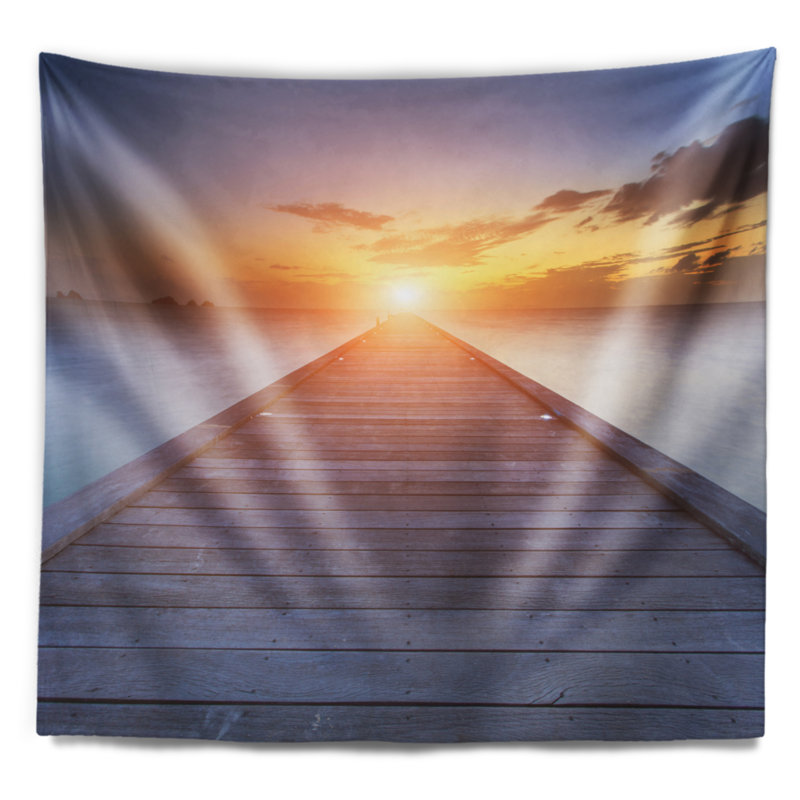 Polyester Tapestry, 78" H x 92" W