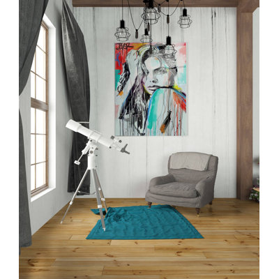 Art mural en verre Trinx «In Spirit» par Loui Jover