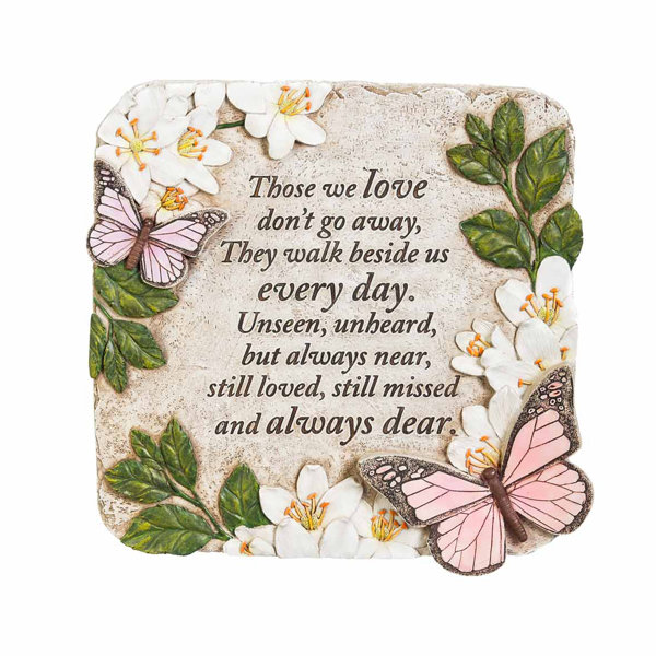 Butterfly Floral Everlasting Impressions Garden Flag by Evergreen