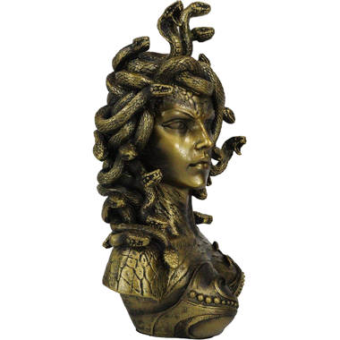 Medusa Gorgo Greek Mythology Statue - QL5761057 - Design Toscano